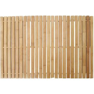 1 Pc Bamboe Streep Badmat Douche Pad Antislipmatten Antislip Mat Voor Thuis Badkamer Gebruik (hout Kleur)