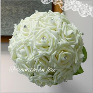 Bloem Boeket Bruiloft Bloemen Bruidsboeketten Wit Bruidsboeket Bruids Bruidsmeisje Boeket Rose SPH075