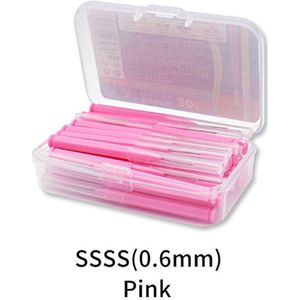 30Pcs Tooth Cleaner Interdentale Borstels Tand Push-Pull Dental Floss Verwijdert Voedsel En Plaque Tanden Mondhygiëne Borstel oral Care