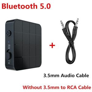 Bluetooth 5.0 4.2 Ontvanger Zender 3.5Mm Aux Jack Rca Stereo Muziek Bluetooth Draadloze Audio Adapter Voor Auto Tv Pc luidsprekers