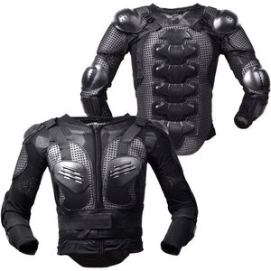 Motorcycyle Armor Full Body Protector Armor Vest Motobike Fietsen Veiligheid Jas Terug Schouder Body Protector Gear Gepantserde Ligger