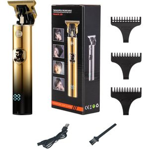 T9 Tondeuse Elektrische Tondeuse Cordless Scheerapparaat Baard Trimmer Voor Mannen Kapper Snijmachine Scheerapparaat