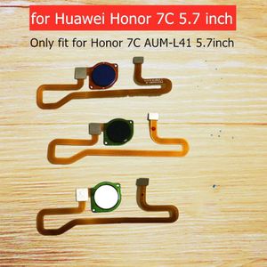 Voor Huawei Honor 7C AUM-L41 5.7 Inch Vingerafdruk Scanner Connector Flex Cable Touch Id Sensor Terug Flex Kabel Reparatie Onderdelen