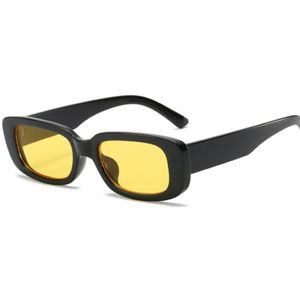 Nywooh Vintage Kleine Zonnebril Voor Mannen Vrouwen Retro Rechthoek Zonnebril Gradiënt Shades Classic Sunglass UV400