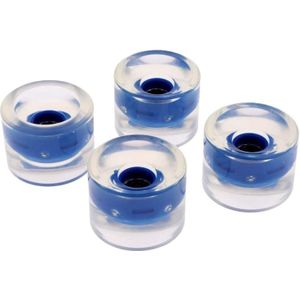 4 Stuks 60Mm Light Up Flash Skateboard Longboard Wielen 78A Met Lager Core Glow Skate Board Accessoires Blauw