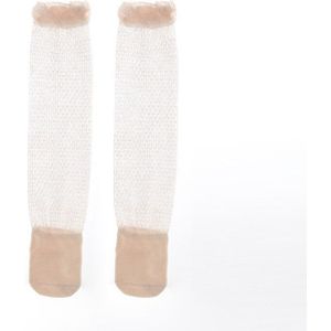 Warmom Zomer Kinderen Anti-Muggen Over-De-Knie Sokken Zomer Ultra-Dunne Mesh Effen Kleur heldere Zijde Kousen