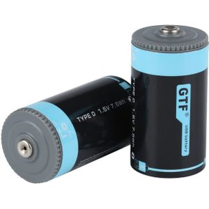 Gtf Usb 1.5V 7500mwh 5000 Mah Oplaadbare Lithium Batterij 100% Capaciteit Dubbele Triple D Batterij Lithium-Ion Batterij met Usb Ch
