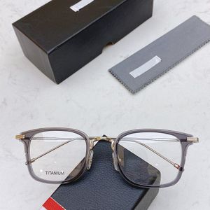 Vintage Thom Voor Mannen Optische Brillen Frames Mode Tianium Acetaat TBX905 Vierkante Vrouwen Lezen Bijziendheid Bril