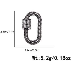 Diy Hanger Spiraal Sluitingen Sieraden Maken Levert Schroef Sluitingen Accessoires Handgemaakte Sieraden Goud Zilver Componenten