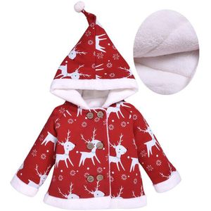 Jongen Meisje Kleding Baby Winter Jas Uitloper Jassen Hooded Elanden Kerst Kleding Verjaardag Pasgeboren Jassen Jongens Meisjes Outfits