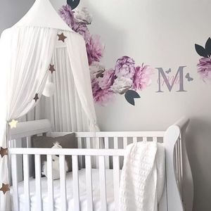 Kids Netting Bedcover Baby Jongen Meisje Bed Gordijnen Luxe Luifel Cover Klamboe Gordijn Beddengoed Koepel Tent Room Decor