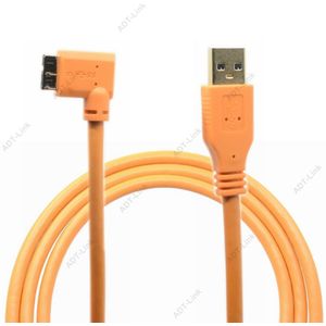 Micro B Usb 3.0 Kabel Usb Camera Micro-B Kabel Hoek 3 M/5 M/8 M /10 M Voor Canon 5d4 1DX2 5DS 5DSR Nikon D5 D800 D810A/E D850