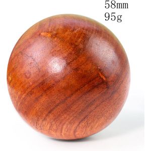 1Pc Palissander Massage Bal Hout Fitness Bal Yoga Meditatie Handbal Vinger Gezondheid Oefening Stress Ontspanning Therapie