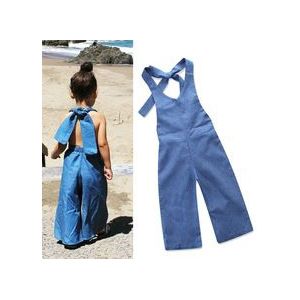 Kinderen Dragen Zomer Peuter Denim Overalls Jeans Voor Kinderen Kleding Mode Baby Meisjes Jumpsuits Rompertjes