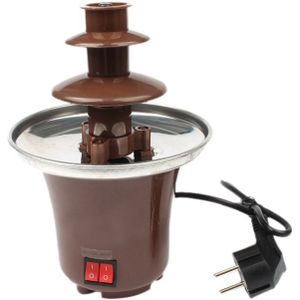 Eu Plug Mini Chocolade Fondue, Elektrische Rvs Fondue Pot Chocolade Smelten Machine Dompelen Dessert Fruit Boter Che