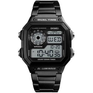 Business Mannen Casual Elektronische Horloges Waterdicht Klok Relogio Masculino Digitale Dual Time Sport Horloges