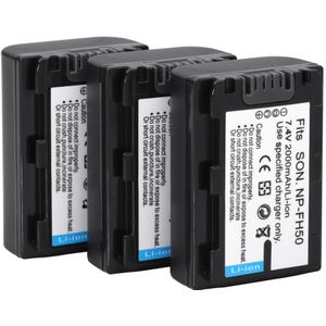 NP-FH50 Batterij + Lader Voor Sony NP-FH40 DSC-HX1 HX100V DSLR A230 A330 DCR-DVD205 DCR-DVD305 DCR-DVD308 DCR-DVD403