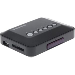 Mini Volledige HD1080P H.264 Mkv Hdd Media Player Center Met Hdmi-Compatibel/Av/Vga/Usb/sd/Mmc (Eu Plug)