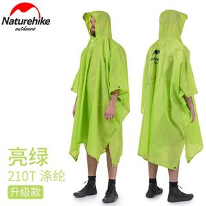 Naturehike Upgrade Outdoor Poncho Ultra Licht Bergbeklimmen Wandelen Regenjas 3 In 1 Fietsen Draagbare Rugzak Regenjas
