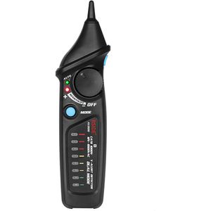Non-Contact Ac Spanningstester Pen Vormige Detector Auto/Manual Dual Mode Ncv Tester Live Wire Controleren Met verstelbare Sound