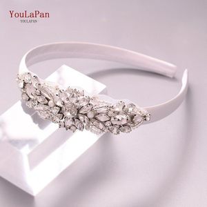Youlapan S337-FG Mode Luxe Sparkly Strass Hoofdband Bruids Steen Haarband Vrouwen Haar Accessoires Barok Haarband