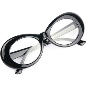 Caleidoscoop Bril Vrouwen Slagkracht Bril Mannen Kurt Cobain Bril Vintage Ovale Zonnebril Transparant Roze Lenzen Brillen
