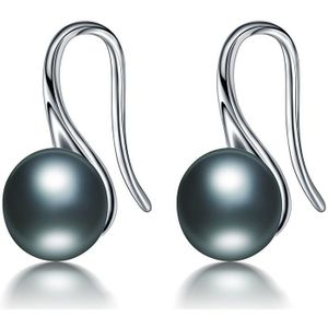 Dainashi Echte Zoetwater Parel Oorbellen Mode Eenvoudige Fijne Sieraden 925 Sterling Zilveren Klassieke Oorbellen Cadeau Voor Vrouwen