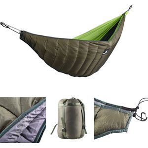 Winter Underquilt Outdoor Onder Deken Slaapzak Hangmat Gear Achtertuin Voor Camping Backpacken Achtertuin