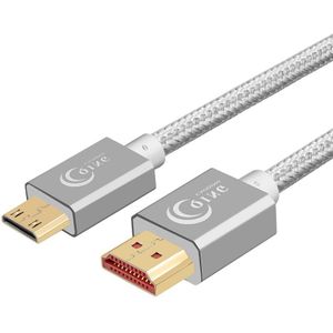 Mini Hdmi Naar Hdmi Kabel Hoge Snelheid Mini Hdmi Kabel 4K 3D 1080P Voor Camera Monitor Projector Notebook 1M 2M 3M 5M Mini Hdmi Kabel