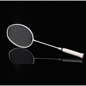 Ultralight 4U Carbon Strung Badminton Racket Professionele Badminton Racket Fiber Grips En Polsband