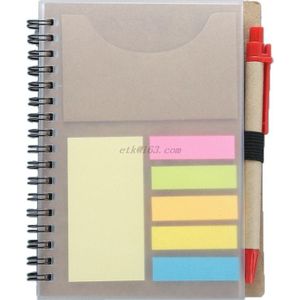 Creatieve Sticky Notes Notepad Kawaii Briefpapier Dagboek Notebook Met Pen Kantoor Schoolbenodigdheden Student