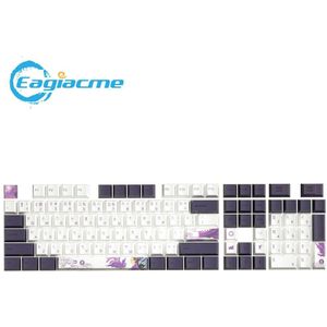 104 Toetsen Paars Datang Keycap Pbt Sublimatie Keycaps Cherry Profiel Mechanische Toetsenbord Keycap Chinese Stijl GK61 GK64