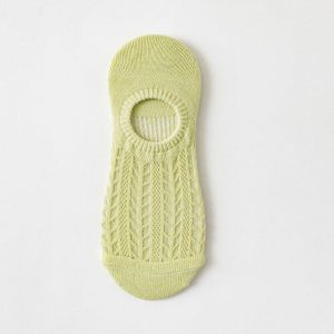 1 Pair Woman Socks Casual Solid Color Summer Invisible No Show Sock Slippers Silicone Anti-slip Low Cut Ankle Boat Socks Women