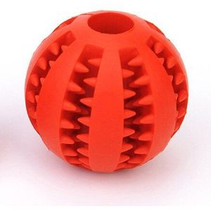 1 PC Niet Giftig Rubber Ballen Pet Dog Chew Toys Outdoor Grappige Spelen Interactieve Voedsel Dispenser Cleaning Tanden Puppy kat Speelgoed Bal