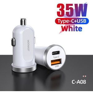 Joyroom 30W Autolader Quick Charge 3.0 Pd Mini Snelle Auto Usb Lader Adapter Voor Iphone 11 Pro Max7 8 Plus Xiaomi Redmi Huawei