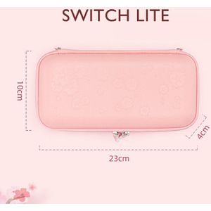 Opbergtas Voor Nintendo Schakelaar Roze Sakura Draagbare Case Waterdichte Harde Shell Ns Lite Cover Box Voor Nintendo Switch Accessorie