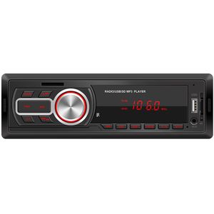 5208E Single 1 Din Auto Radio Bluetooth-Compatibel Aux-In Tf Card U Disk Auto Stereo Multimedia Audio MP3 Speler Head Unit