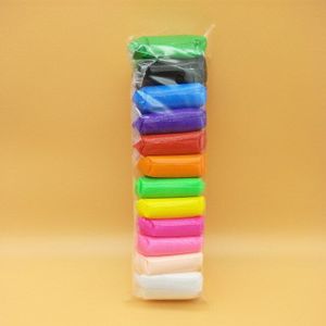 12 Kleur/Set Lichte Klei Air Droog Polymer Plasticine Boetseerklei Super Licht Diy Zachte Creatieve Handgum Educatief Klei speelgoed