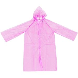 Mode Kinderen Waterdichte Lange Regenjas Vrouwen Mannen Regenjas Hooded Voor Outdoor Wandelen Reizen Vissen Klimmen Verdikte