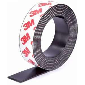 Sterke Flexibele Magneet Strip Zelfklevende Magnetische Tape Voor Tool Afwerking Rubber Magneet Tape Decoratieve Koelkast 20 30Cm