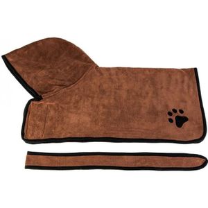 MySudui Absorberende Quick Dry Hond Badhanddoek Badjas Kat Drogen Handdoek Microfiber Warme Hond Kleding Poot Grooming Hond Levert