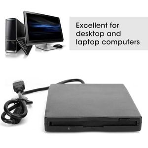 Draagbare Floppy Drive 3.5-Inch Kaartlezer Computer Accessoire Externe Verwijderbare