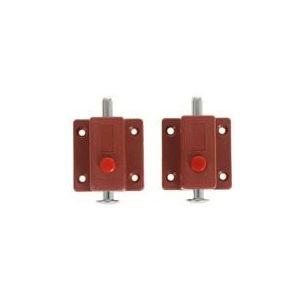 2 stuk/set Klink Duim Slot Voor Deur Window Kabinet Doos Kast Locker Thuis Bolt Meubels Hardware