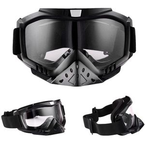 Motocross Goggles Mx Helm Goggle Motorbike Atv Dirt Bril Rode Kleur Zonnebril Racing Rijden Off Road Atv