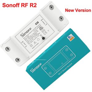 Sonoff Rf R2 Wifi Smart Switch Smart Home Afstandsbediening Timer Diy Schakelaar Met 433Mhz Rf Ontvanger Via Ewelink werken Met Alexa