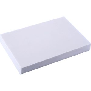 2Pcs 5Cm 3Cm 4Cm Dikte Polystyreen Foam Board Plastic Model Schuim Blad Board Voor Kinderen Kids educatief Speelgoed -Wit