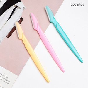 Wenkbrauw Scheerapparaat Wenkbrauw Trimmer Shaper Make Mes Draagbare Facial Hair Remover Scheermes Wenkbrauw Scheermes Voor Vrouwen