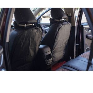 2Pcs Car Seat Cover Case Waterdichte Rear Seat Cover Makkelijk Schoon Anti Kick Matten Slijtvaste Auto rugleuning Beschermen Accessoire