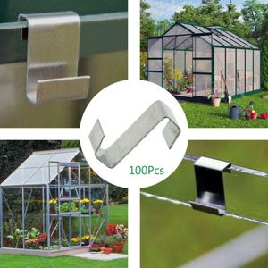 Kas 100 Stuks Z-Type Metalen Beglazing Glas Overlap Clips Bevestigingsklem Tool