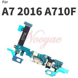 Novaphopat Voor Samsung Galaxy A3 A5 ) a310F A310M A510F Poort Opladen Lader Connector Usb Dock Flex Kabel Microfoon